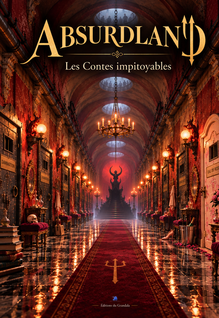 Couverture officielle d’Absurdland — Les Contes impitoyables